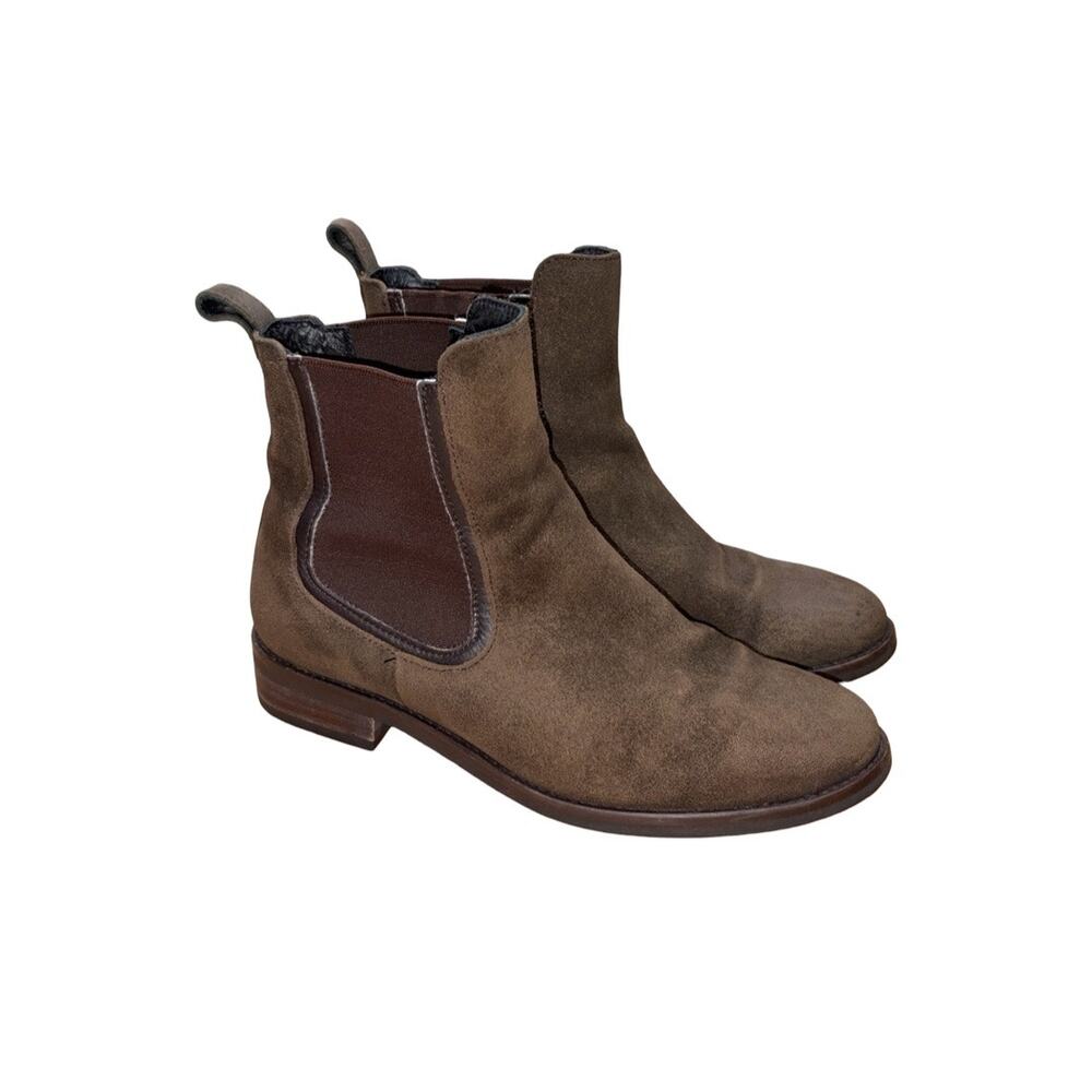 Thursday Boot Co. Brown Suede Chelsea Ankle Boots Size: US 7 Men's